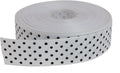 Polka Dot Grosgrain Ribbon 25 Yard Each Roll 100% Polyester by Unknown