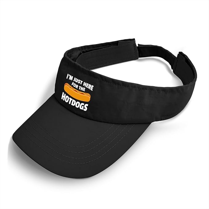 I'm JUST HERE for The Hotdogs Hats for Men Baseball Caps Trendy Washed Workout Hats Light Weight