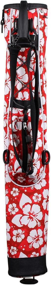 Orlimar Pitch ’n Putt Lightweight Sunday Golf Bag with Stand, Ultra-Light Carry Design, Two-Way Divider Top, Shoulder Strap, Compact Carry Golf Bag for Men & Women