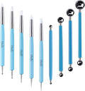 Caydo 9 Pieces Stylus Tools, 5 Pieces 2 Way Total 10 Different DIY Silicone and by Caydo