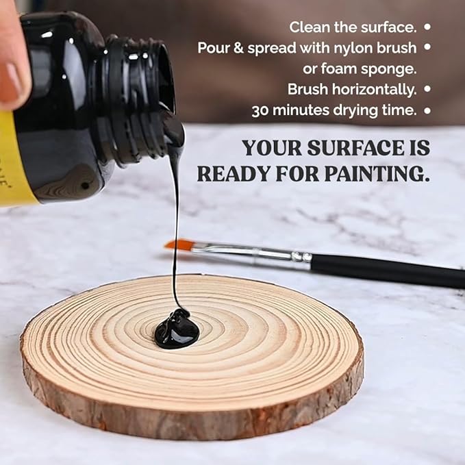 GRANOTONE Acrylic Gesso Water Base | Matte Finish | Interior/Exterior Use | - Image 4