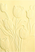 BAOFALI 3D Flowers Theme Plastic Embossing Folders Tulip by BAOFALI
