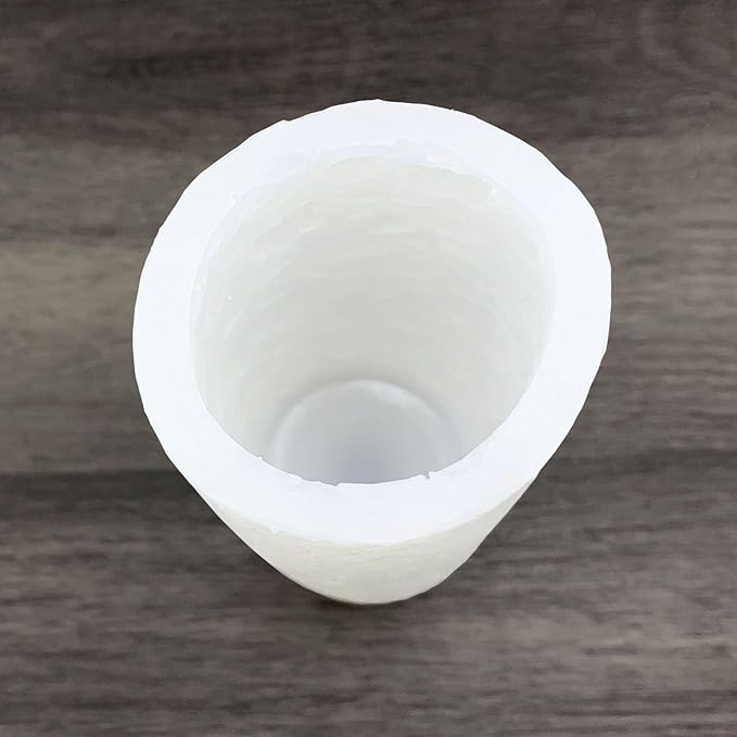 Flower Cylinder Candle Molds Floral Vine Pillar Thick Silicone Molds - Image 4