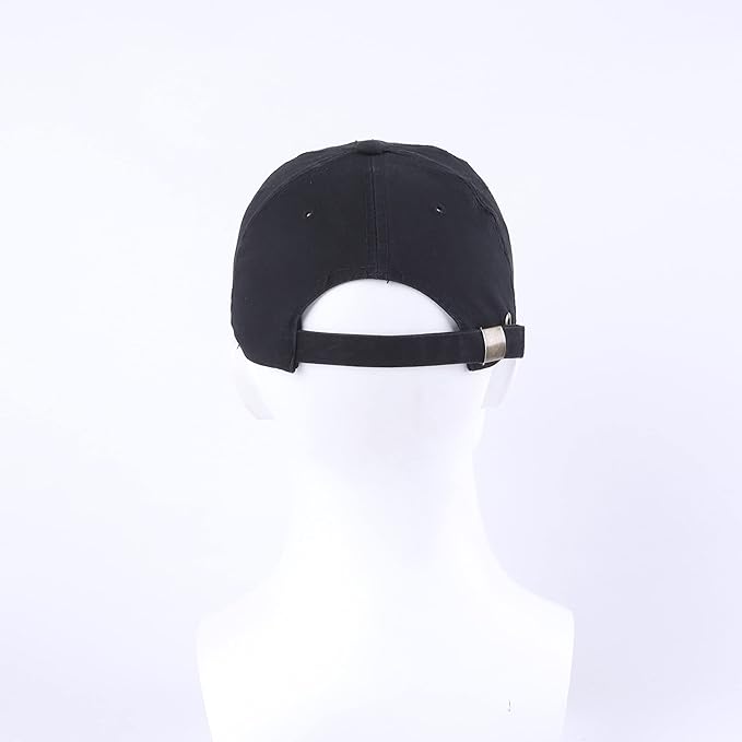 LANGZHEN Unisex Baseball Cap 100% Cotton Fits Men Women Washed Denim Adjustable Dad Hat
