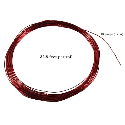 14 Rolls Colored Aluminum Craft Wire, 459 Feet 1mm Flexible Metal Artistic - Image 2
