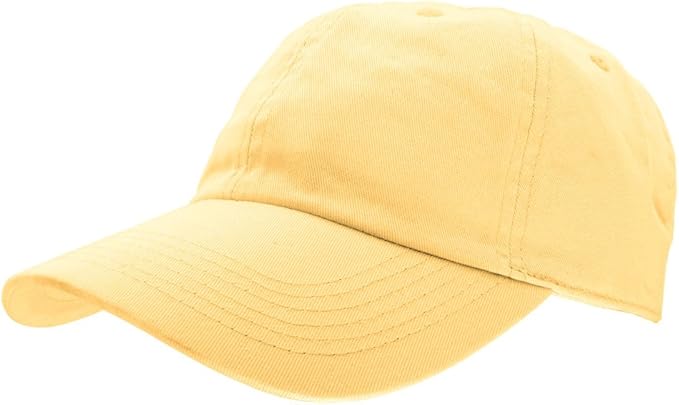 Gelante Baseball Cap Dad Hat 100% Cotton Polo Style Plain Blank Adjustable Size.