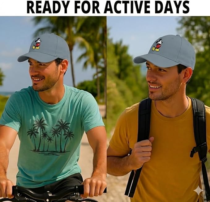Disney Adult Baseball Cap, Mickey Mouse Adjustable Dad Hat