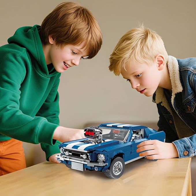 Sports GTRS Car Building Blocks Toys Boys or Adults Kits，1:10 MOC Building Set - Image 3