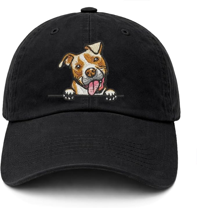 Pet Dog Lover Gifts,Embroidered Dog Baseball Hats for Men Women Dad Mom