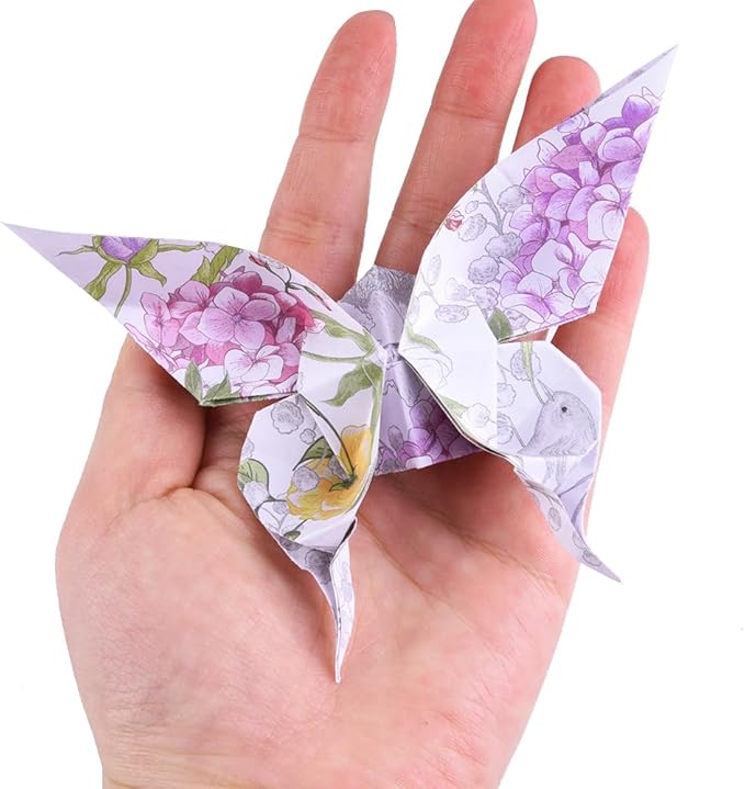 Origami Paper Kit 50 Sheets 70GSM 6 Inch Square Double Sided Color 50 Vivid - Image 5