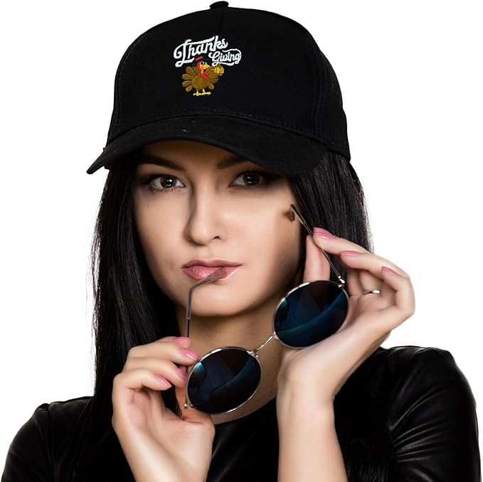 Embroidered Baseball Cap for Women Men Adjustable Baseball Hat Black Baseball Cap Trucker Hat