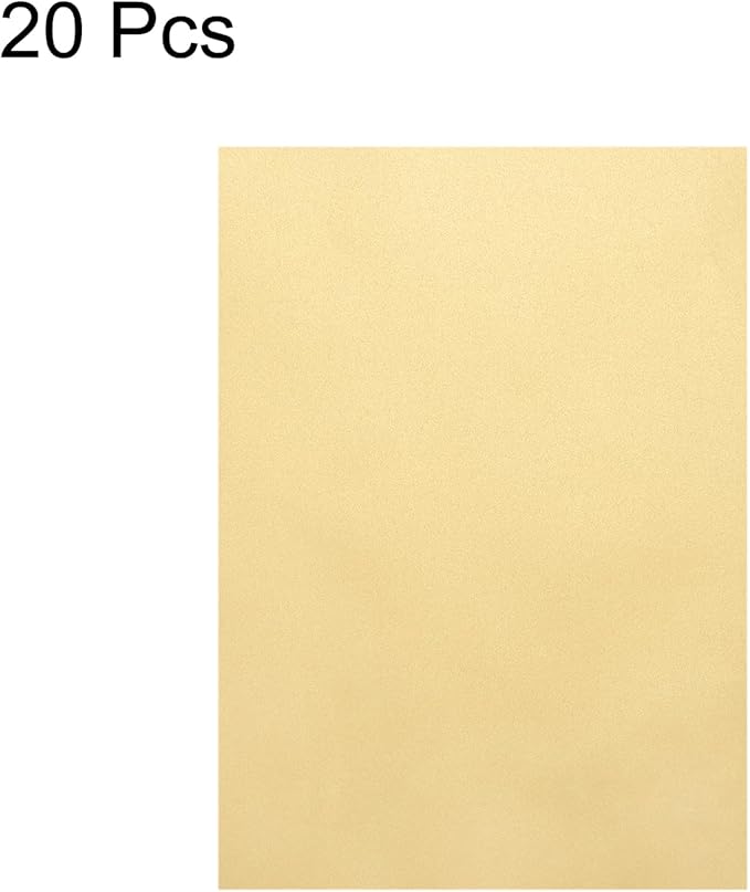 MECCANIXITY Colored Vellum Paper, 20 Sheet Orange Yellow Transparency 11.7 x - Image 3