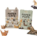 DIY Paper Cats - 50 Sheets DIY Origami Paper to Fold Cute Cat Figures, Fun by Leocfy