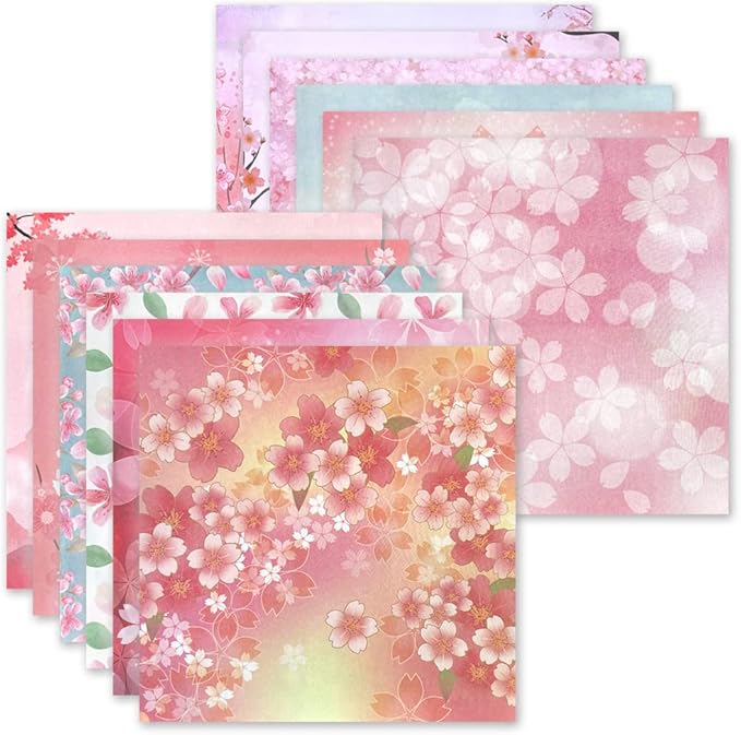 Origami 6x6 Paper Kit 50 Sheets 12 Vivid Colors Double Sided Printed - Image 9