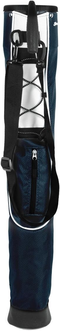 Orlimar Pitch ’n Putt Lightweight Sunday Golf Bag with Stand, Ultra-Light Carry Design, Two-Way Divider Top, Shoulder Strap, Compact Carry Golf Bag for Men & Women