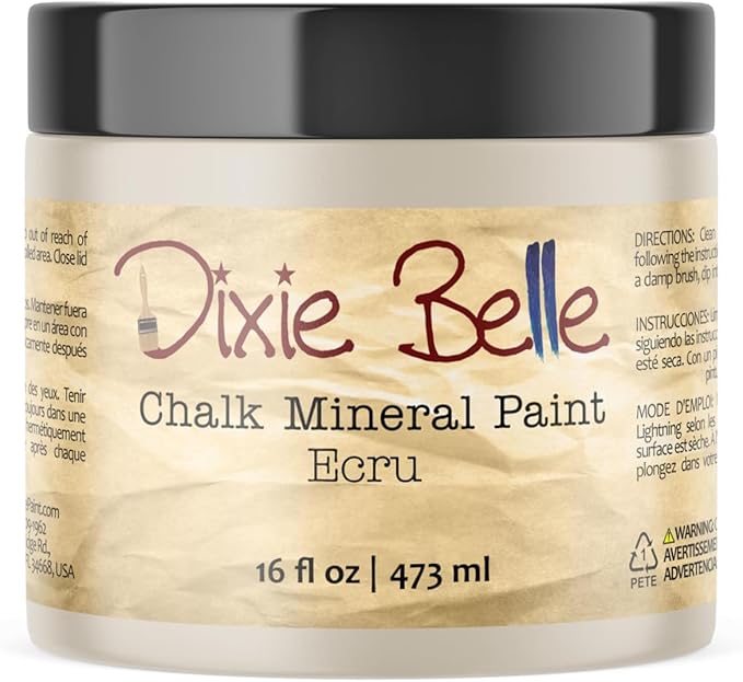 Dixie Belle Paint Company Chalk Finish Furniture Paint – Ecru – Matte Chic by DixieBellePaintCompany