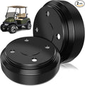 Club Car Brake Drums, Golf Cart Brake Hubs for Club Car DS(1995-UP) &Precedent (2004-UP) Gas&Electric Golf Cart Models, OEM# 101791101, 2PCS