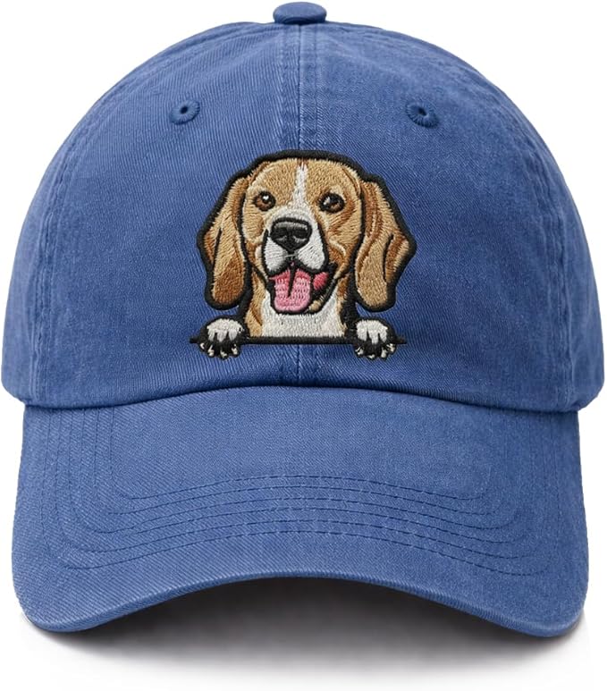 Pet Dog Lover Gifts,Embroidered Dog Baseball Hats for Men Women Dad Mom