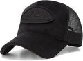 Von Dutch Unisex Trucker Hat - Velvet Curved Bill Mesh Back Retro Classic Adjustable Snapback Baseball Cap for Men and Women