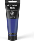 GOTIDEAL Acrylic Paint Phthalo Blue Tubes Non Toxic Non Fading, Rich Pigments by GOTIDEAL