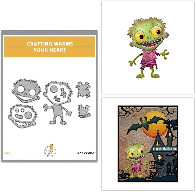Halloween Clear Silicone stampReusable Stamp - Image 6