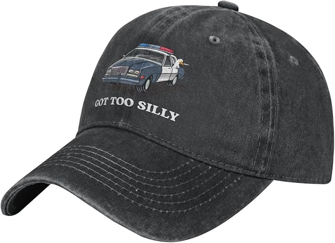 Funny Goose Hat Silly Goose On The Loose Hat Men Baseball Hats Funny Cap