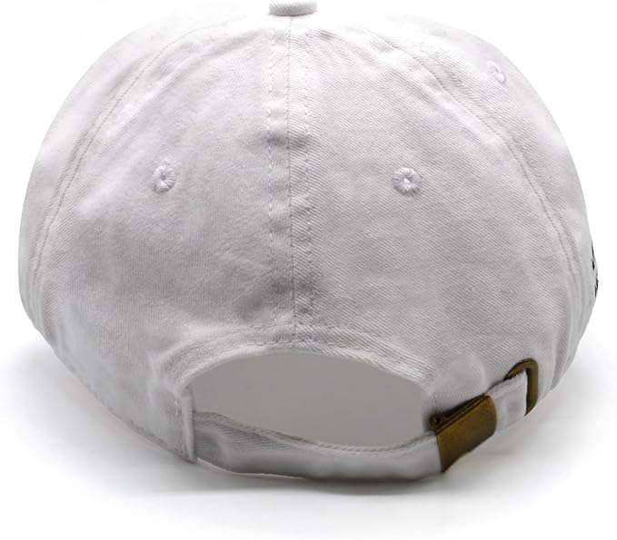 Atticus Poetry Hat, Embroidered Brushed Cotton Women’s Baseball Hat Unisex Fit, Adjustable One Size
