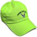 Speedy Pros Soft Baseball Hat Embroidered Dad Hat Air Force Emblem Embroidery Men & Ladies Baseball Cap Cotton