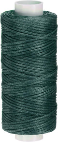 uxcell Leather Sewing Waxed Thread, 55 Yards / 50m 0.8mm 150D Flat Polyester by uxcell