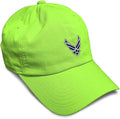Speedy Pros Soft Baseball Hat Embroidered Dad Hat Air Force Emblem Embroidery Men & Ladies Baseball Cap Cotton