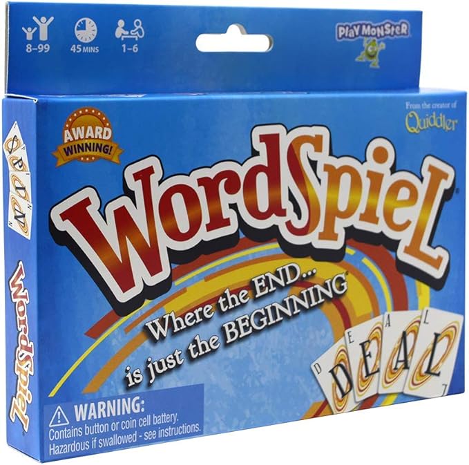Set WordSpiel — Card Game — Make A Word Using Part of the Word Before — Family by PlayMonster