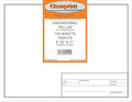 Clearprint 8-1/2" x 11" 1000H Design Vellum Sheets by Clearprint