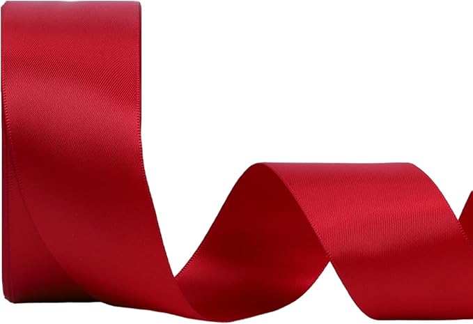LaRibbons 1 1/2 Inch 50 Yard Double Faced Satin Ribbon by LaRibbons