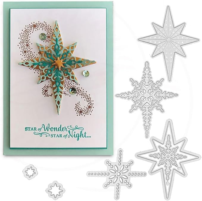 Mvchifay Cutting Dies Happy Birthday Metal Stencils Scrapbooking Tool DIY by MVCHIFAY