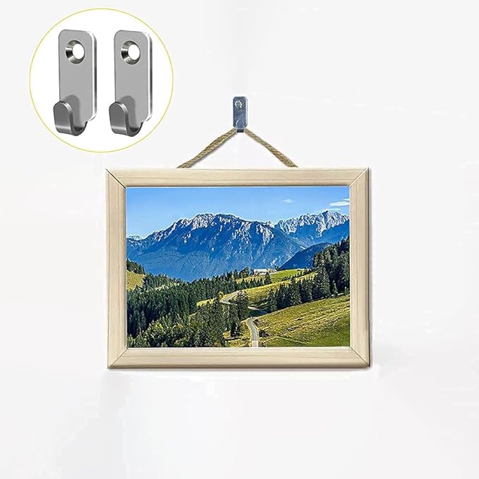 10pcs Heavy Duty Hanger 304 Stainless Steel Wall Mounted Mini J Hook - Image 5
