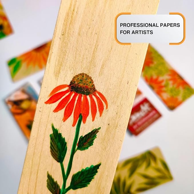 240Gsm Premium Moleskine Like Handmade Textured DIY Bookmark Sketchpads Suitable - Image 5