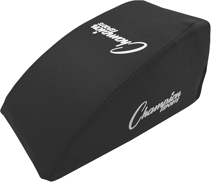 Champion Sports Catcher’s Knee Supports – Durable, Ergonomic Catchers Equipment for Comfort & Knee Protection – 2 Sizes - for Players Under 5”7 and Players Over 5'8"