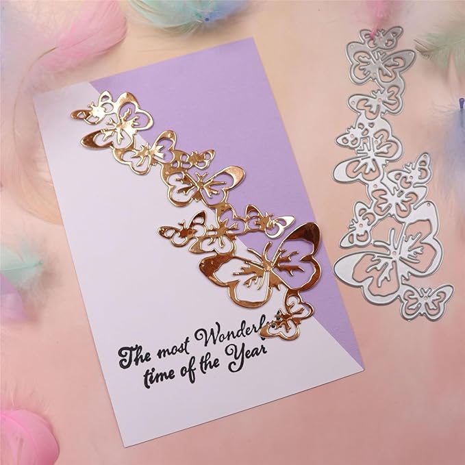 Mvchifay Cutting Dies for Card Making Metal Die-Cuts Scrapbooking Tool Hollow - Image 3