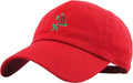 Rose Flowers Love Good Vibes Men Women Dad Hat Baseball Cap Adjustable Unisex