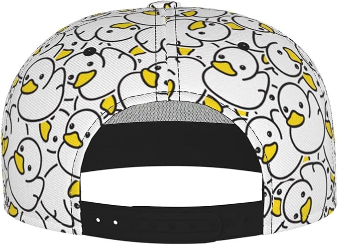 Fashion Snapback Hat for Men Women, Hip Hop Style Baseball Cap Flat Bill Hats Adjustable Trucker Sun Hat