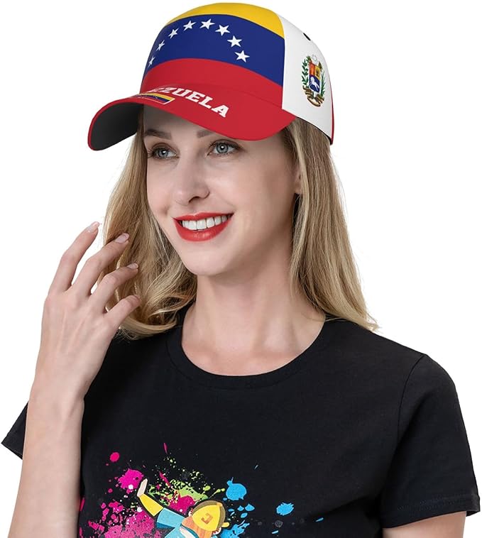 National Flags Baseball Cap for Men Women, Fashion Adjustable Sun Protection Visor Caps Trucker Hat Patriotic Caps