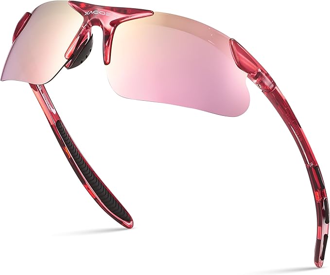 Xagger Kids Youth Polarized Sports Sunglasses for Boys Girls Baseball Softball Glasses TR90 Frame