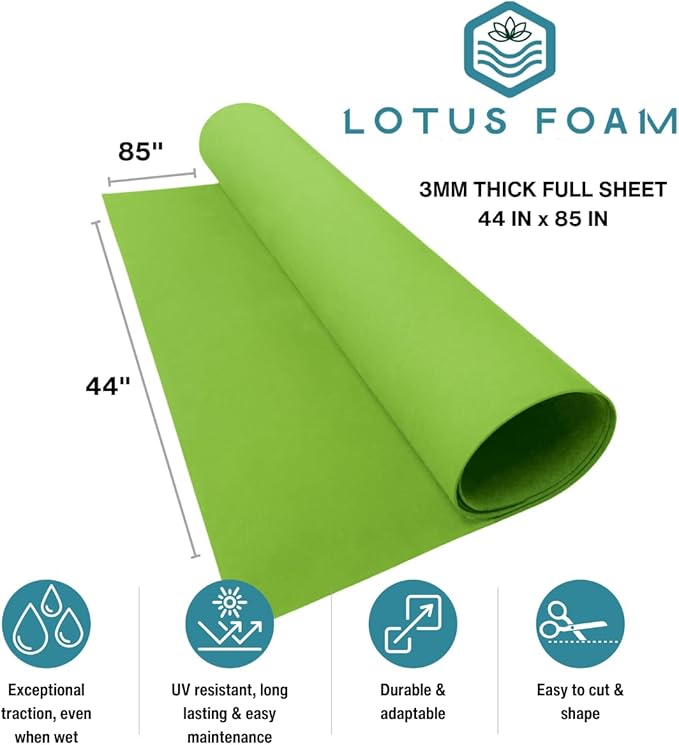 LotusFoam Large 3mm EVA Foam Sheet - Image 2