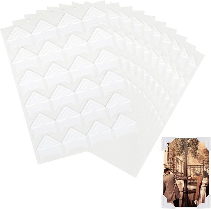 240 Pcs Photo Corners Self Adhesive Picture Corners by ZEYIYER
