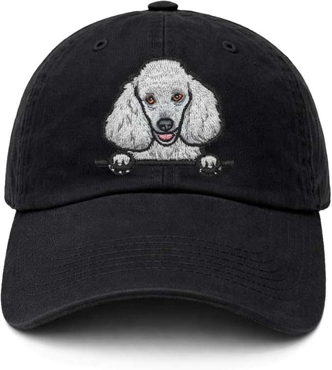 Pet Dog Lover Gifts,Embroidered Dog Baseball Hats for Men Women Dad Mom
