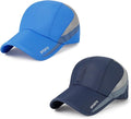 Running Hat Mesh Baseball Cap Unstructured Sports Cap Outdoors Sun Hat for Men Women
