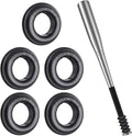 [5 Packs] Baseball Bat Grip Choke Up Rings Bat Ring Bat Choke Up Knob Baseball Softball Teeball Tball Bat Choke Up Ring Bat Knob Baseball Bat Accessories