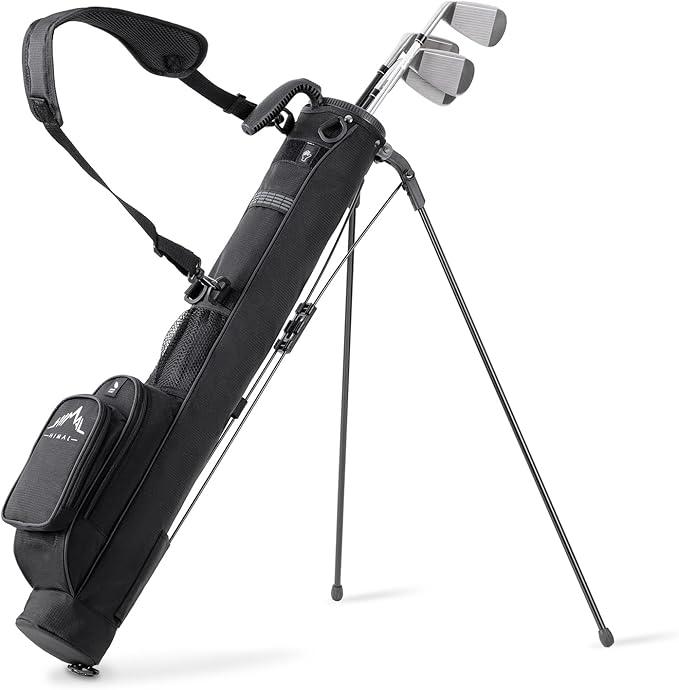 UNIHIMAL Golf Lightweight Stand Carry Bag– Easy to Carry and Durable Pitch n Putt Golf Bag for The Driving Range, Par 3 and Executive Courses–31.5 inches Tall
