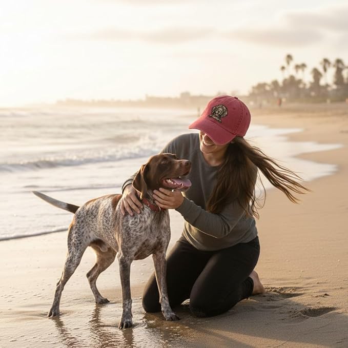 Pet Dog Lover Gifts,Embroidered Dog Baseball Hats for Men Women Dad Mom
