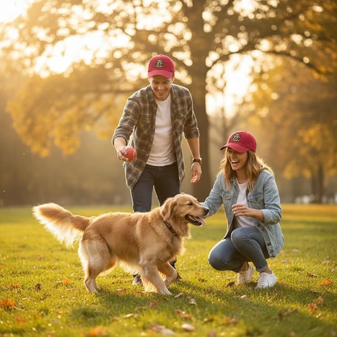 Pet Dog Lover Gifts,Embroidered Dog Baseball Hats for Men Women Dad Mom